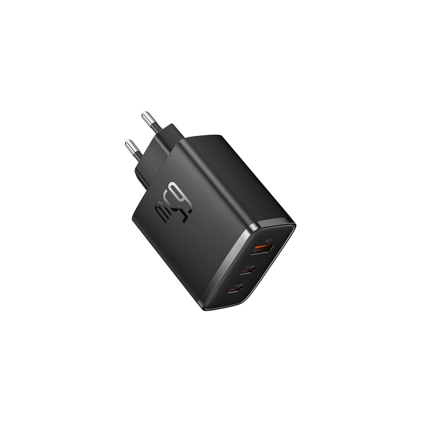 Wall charger Baseus OS-Cube Pro 2xUSB-C + USB, 65W (black)