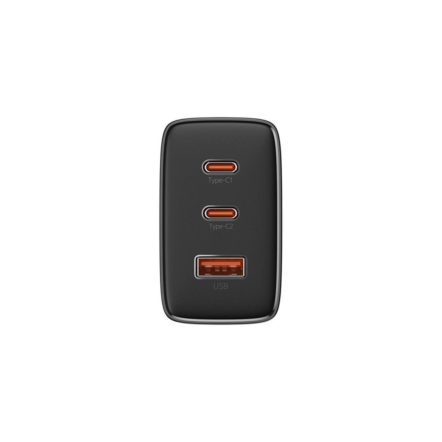 Wall charger Baseus OS-Cube Pro 2xUSB-C + USB, 65W (black)