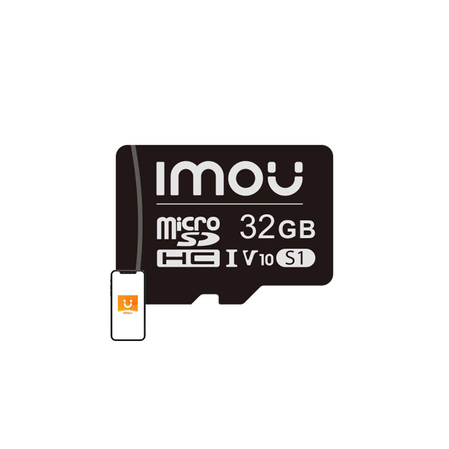 Memory card IMOU microSD 32GB (UHS-I, SDHC, 10/U1/V10, 90/20)