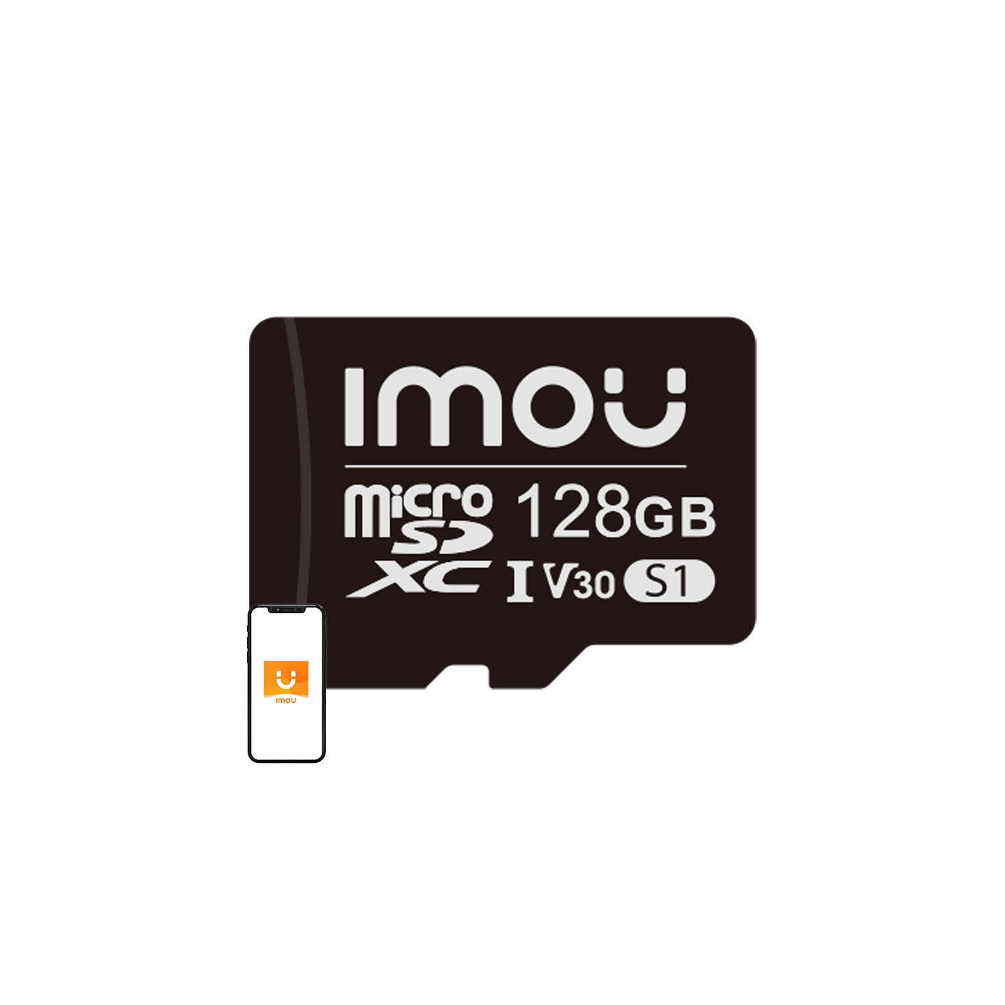Memory card IMOU 128GB microSD (UHS-I, SDHC, 10/U3/V30, 95/38)