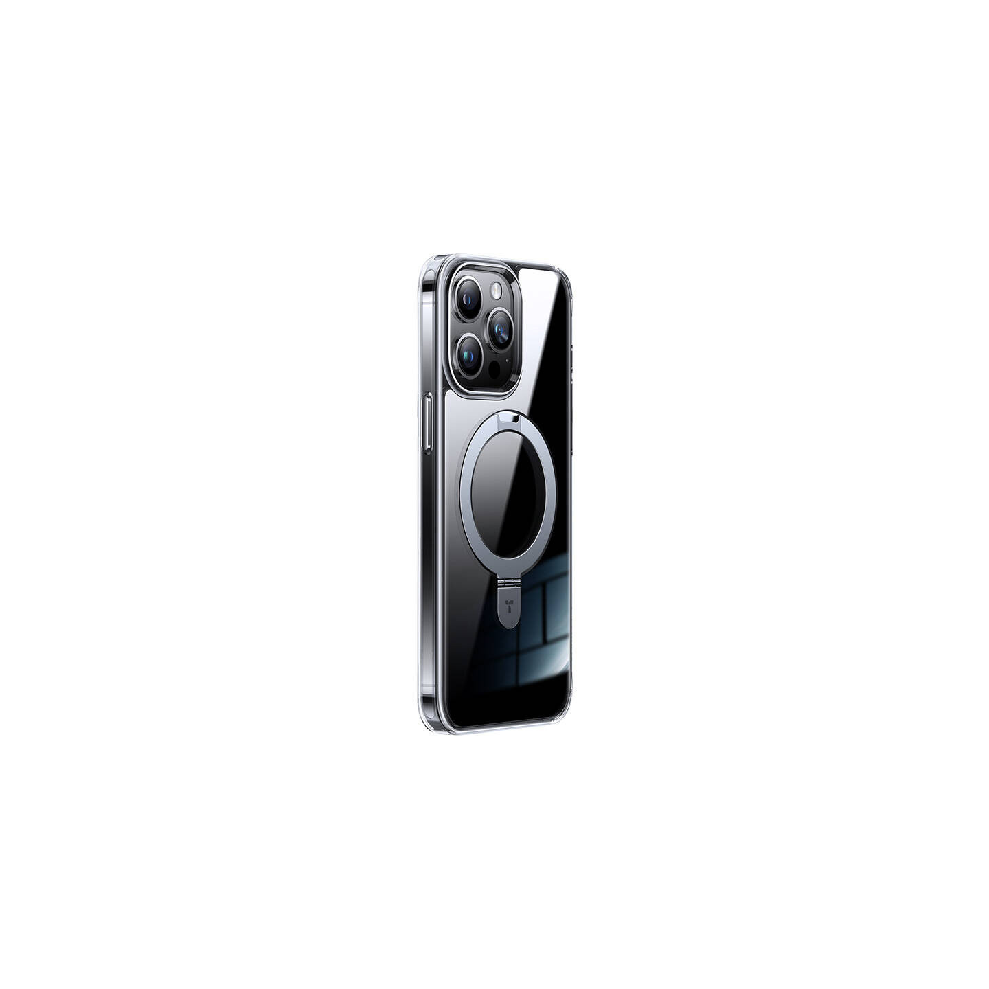 Torras phone case UPRO Ostand Clear for iPhone 15 PRO (transparent)