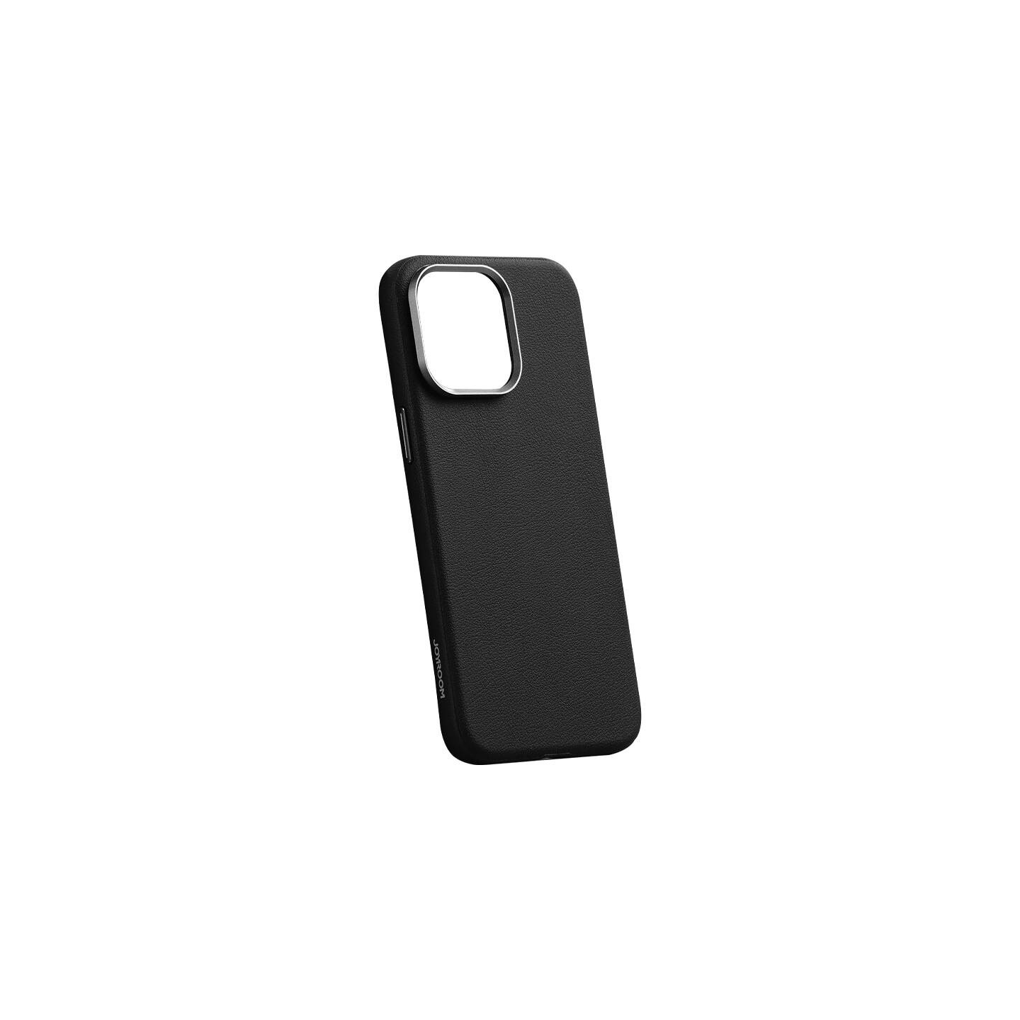 Magnetic protective phone case Joyroom JR-BP007 for iPhone 15 Pro Max (black)