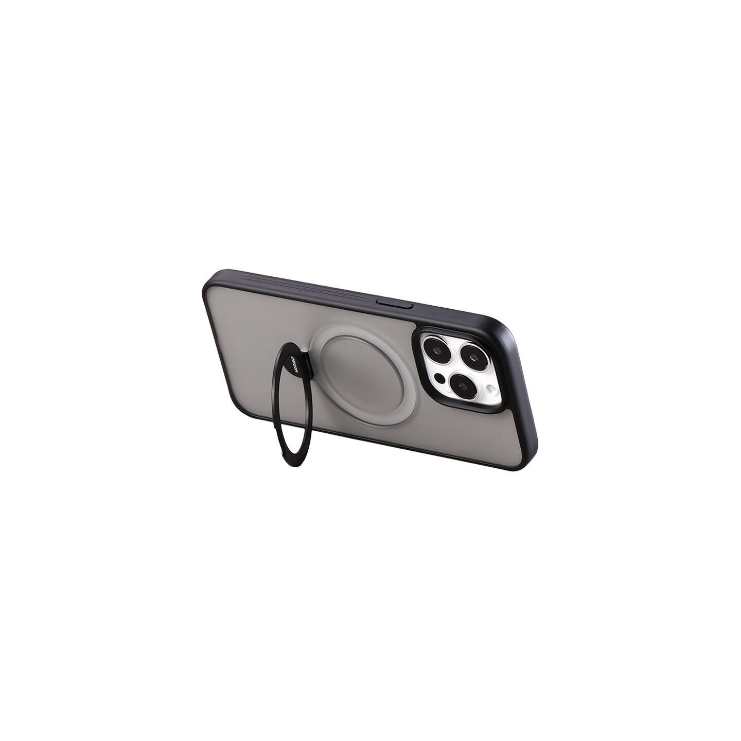 Magnetic protective phone case Joyroom JR-BP004 for iPhone 15 Pro Max (black)