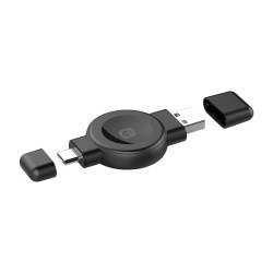 View product In-line Choetech T606-F wireless charger for smartwatch (black)