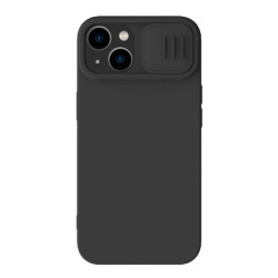 View product Nillkin CamShield Silky Silicone Case for iPhone 15 Plus (black)