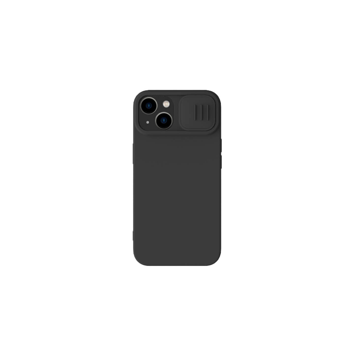 Nillkin CamShield Silky Silicone Case for iPhone 15 Plus (black)