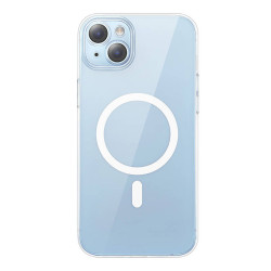 View product Baseus Crystal Series Magnetic Case for iPhone 14 Plus + tempered glass