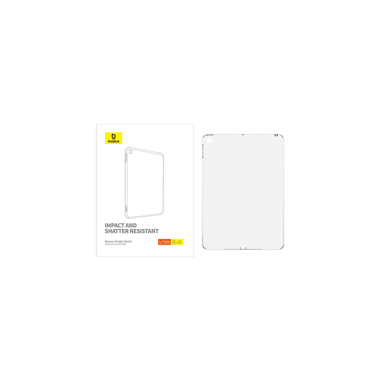Baseus Simple Series iPad Pro (2017) protective case (clear)