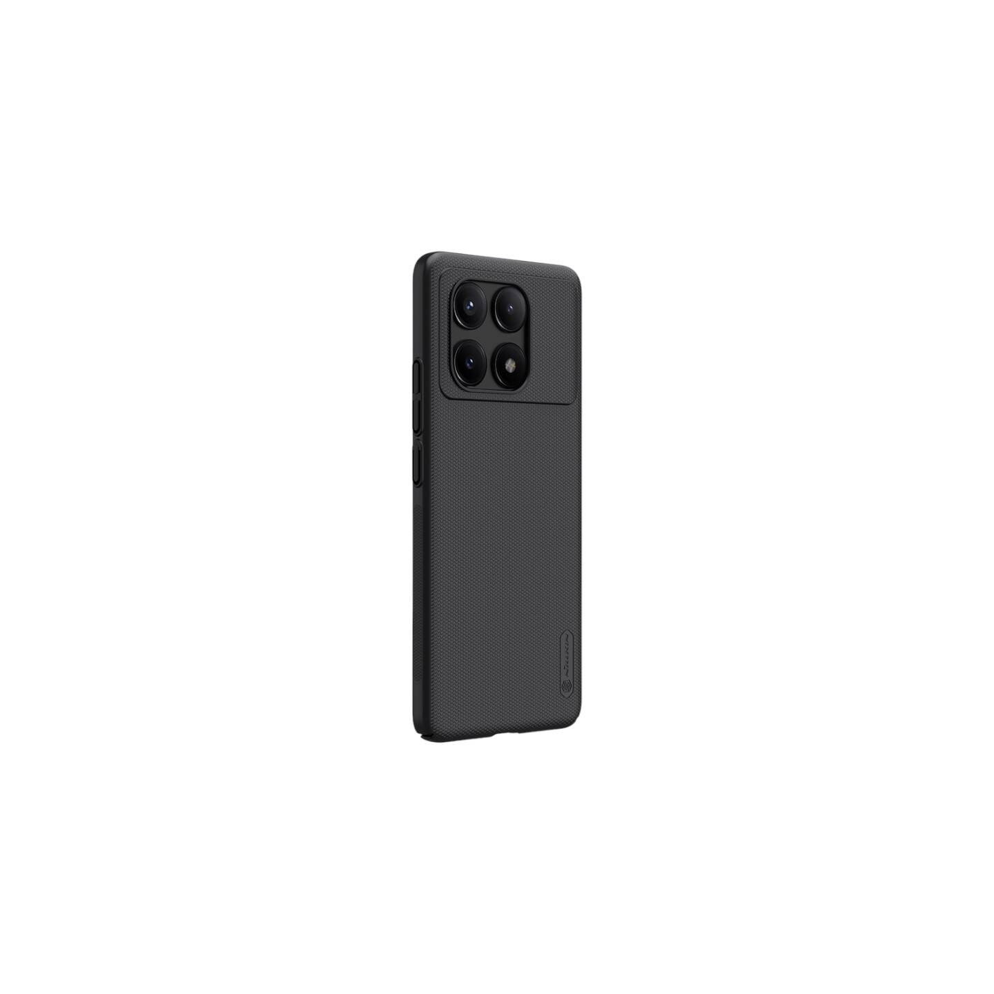 Case Nillkin Super Frosted Shield Pro for Xiaomi Redmi K70E/Poco X6 Pro 5G (black)