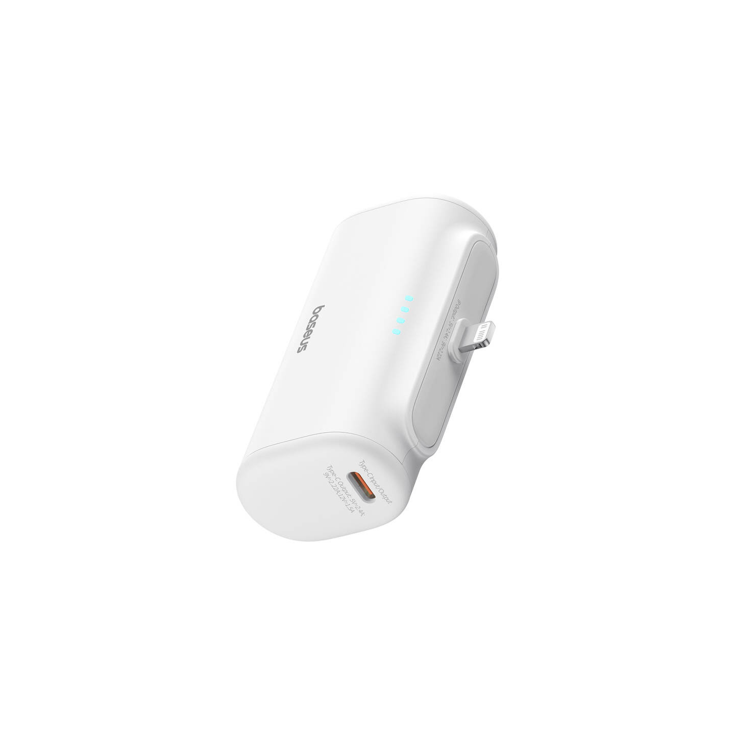 Powerbank OS-Baseus Compact IP 5000mAh 20W (white)