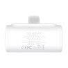 Powerbank OS-Baseus Compact IP 5000mAh 20W (white)