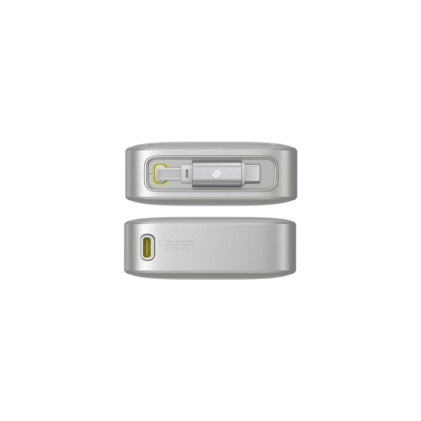 Powerbank Baseus OS Free2Pull 10000mAh 30W +cable (grey)