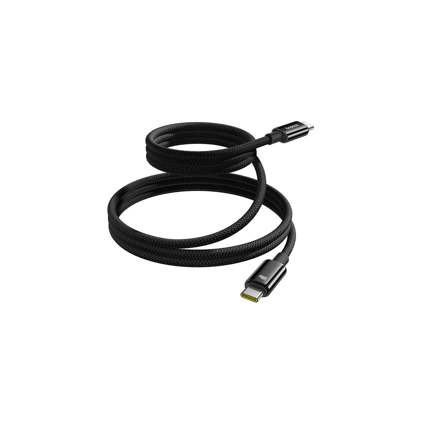 Baseus Tungsten Gold Charging Cable USB-C to USB-C 100W 1m (black)