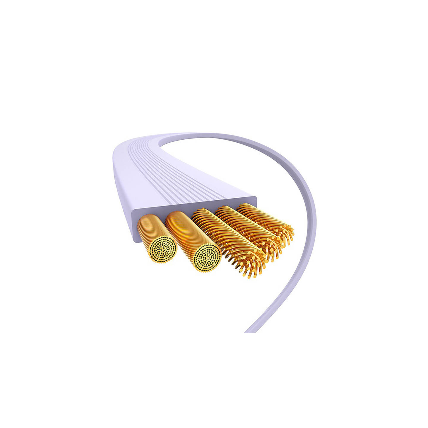 USB Cable Baseus Free2Pull USB-C to iP 20W 1m (purple)