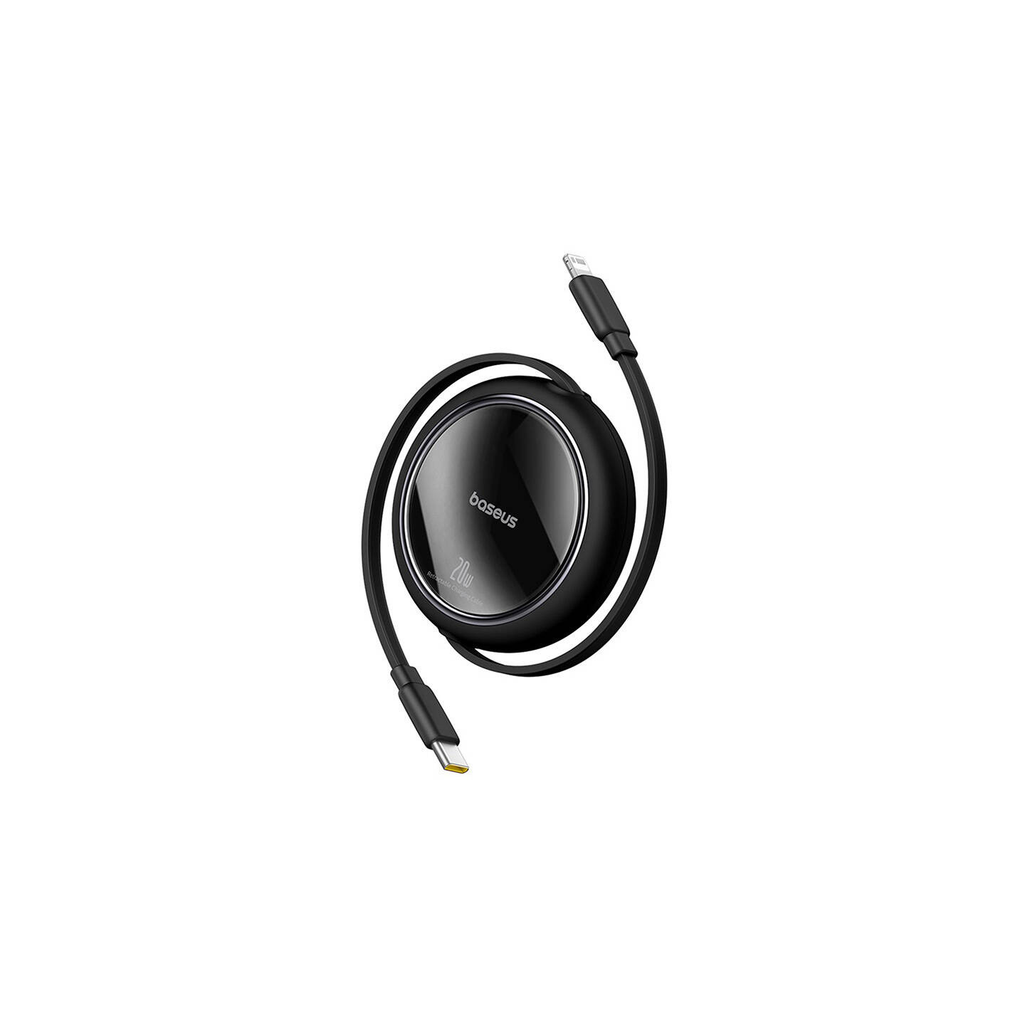 USB Cable Baseus Free2Pull USB-C to iP 20W 1m (black)