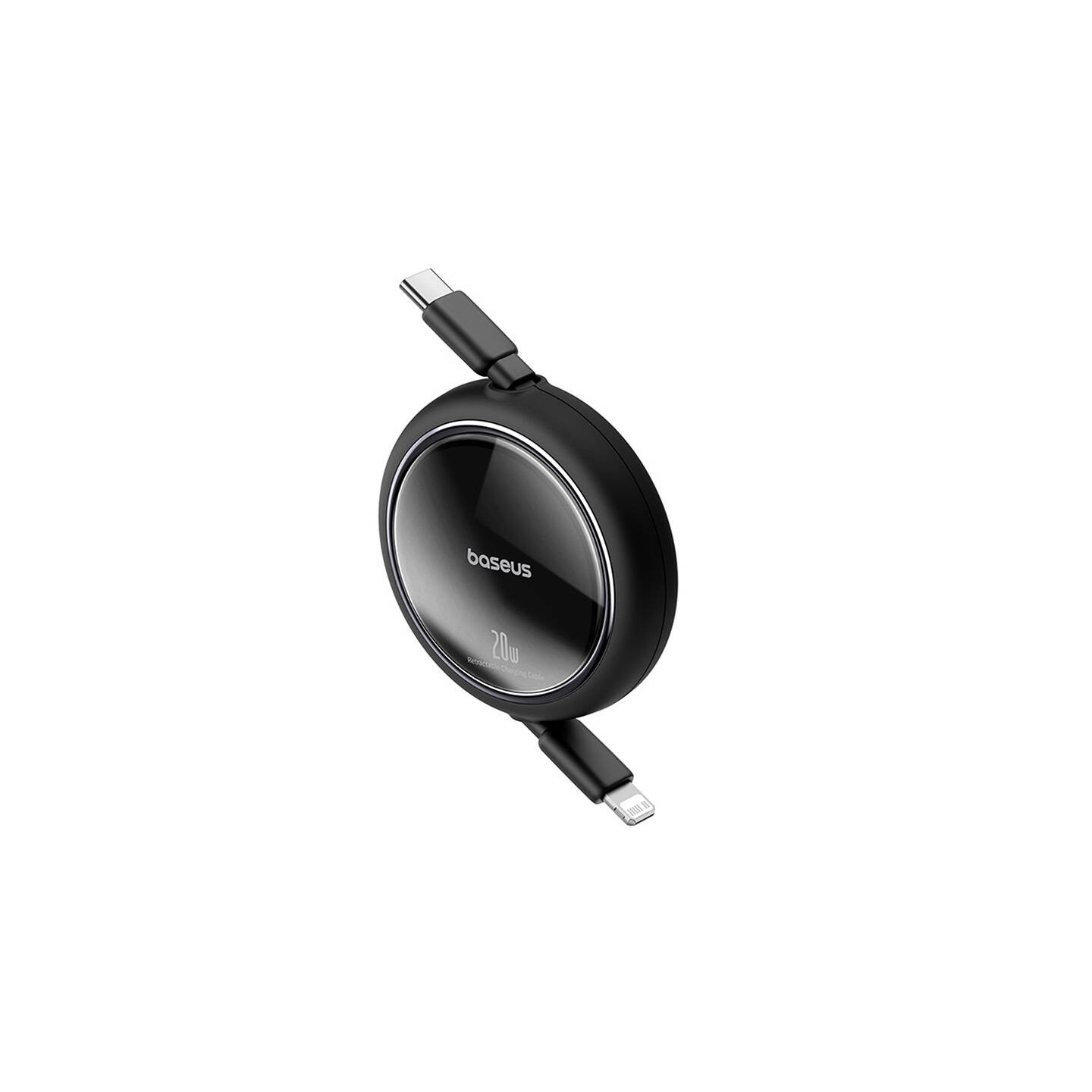 USB Cable Baseus Free2Pull USB-C to iP 20W 1m (black)