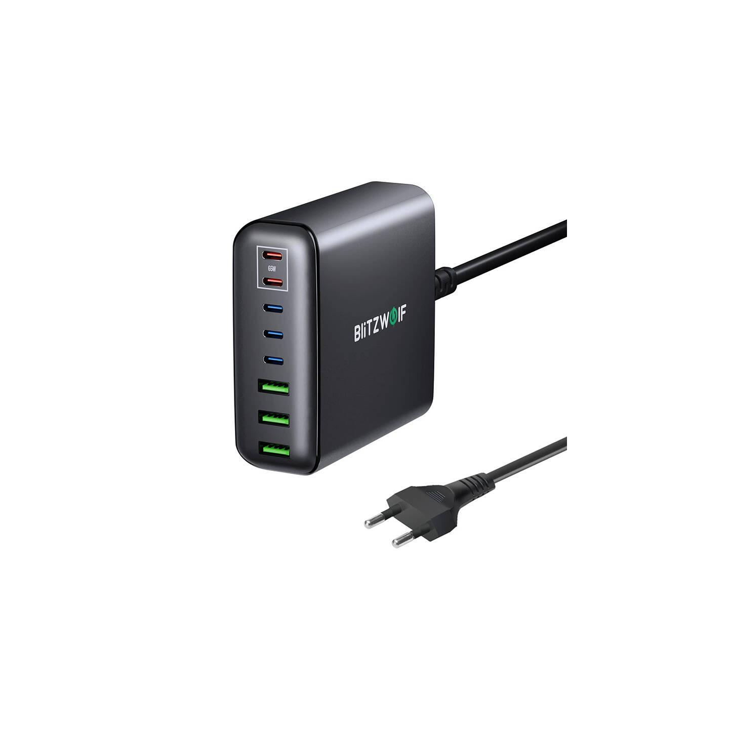 Wall charger Blitzwolf BW-S26 250W (black)