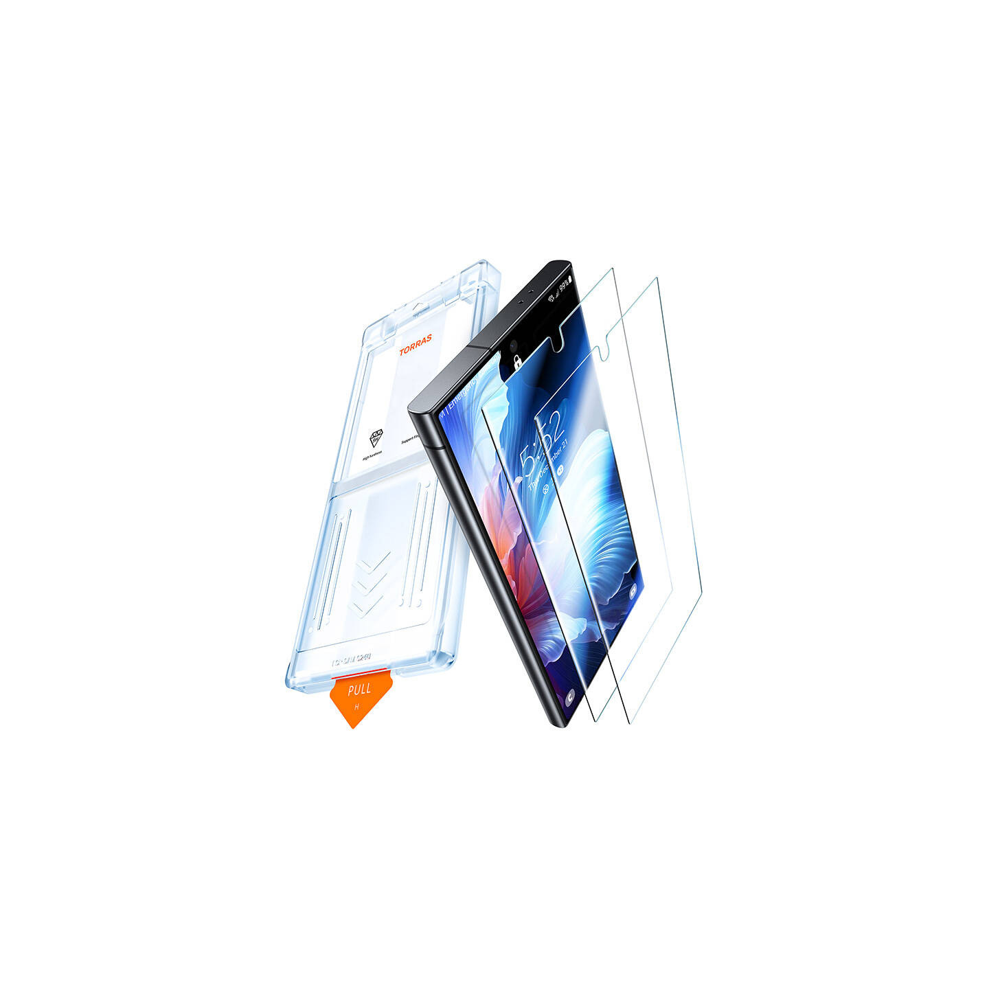 Tempered glass for Samsung S24 Torras Install Master