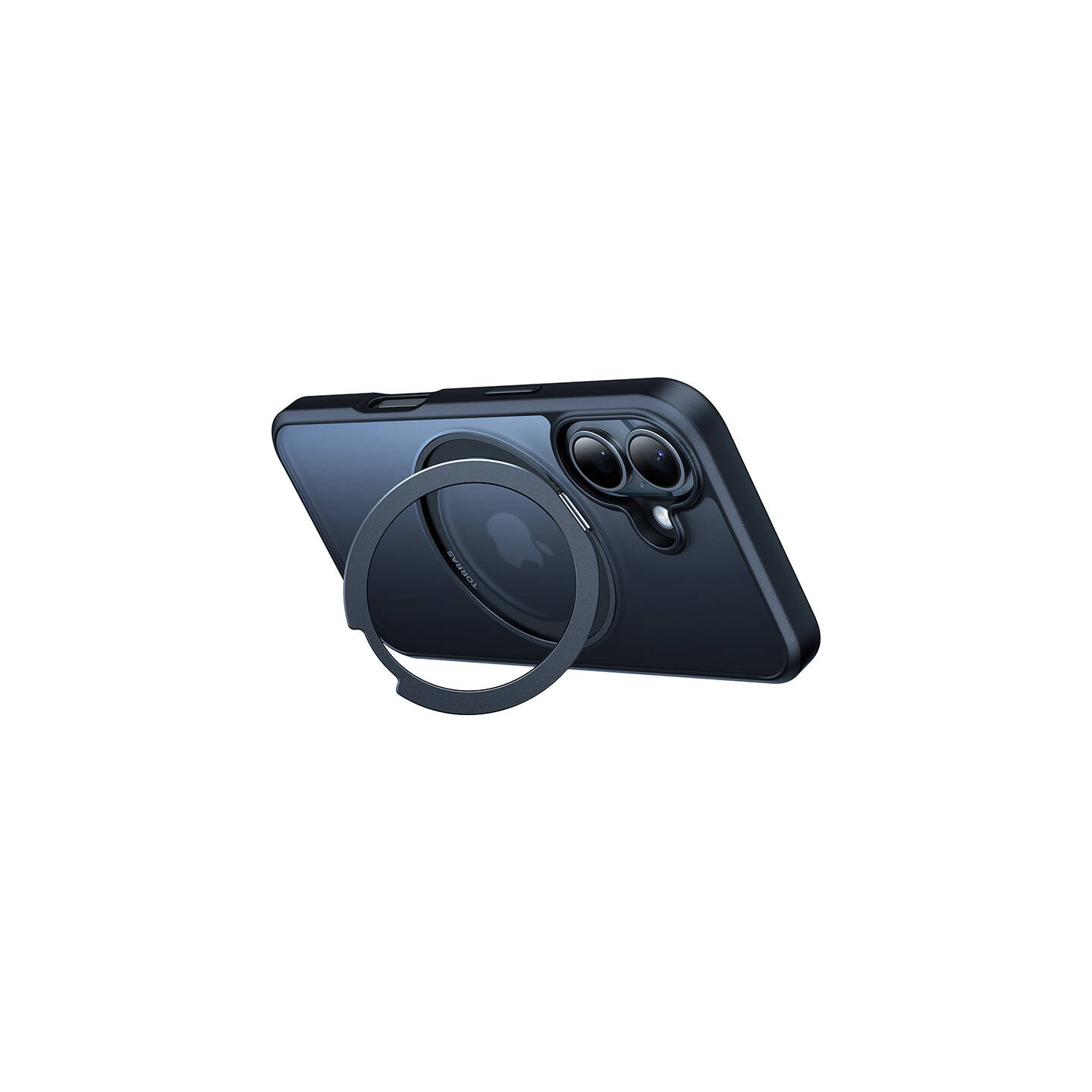 Torras Ostand Pro Case for iPhone 16 (Black)