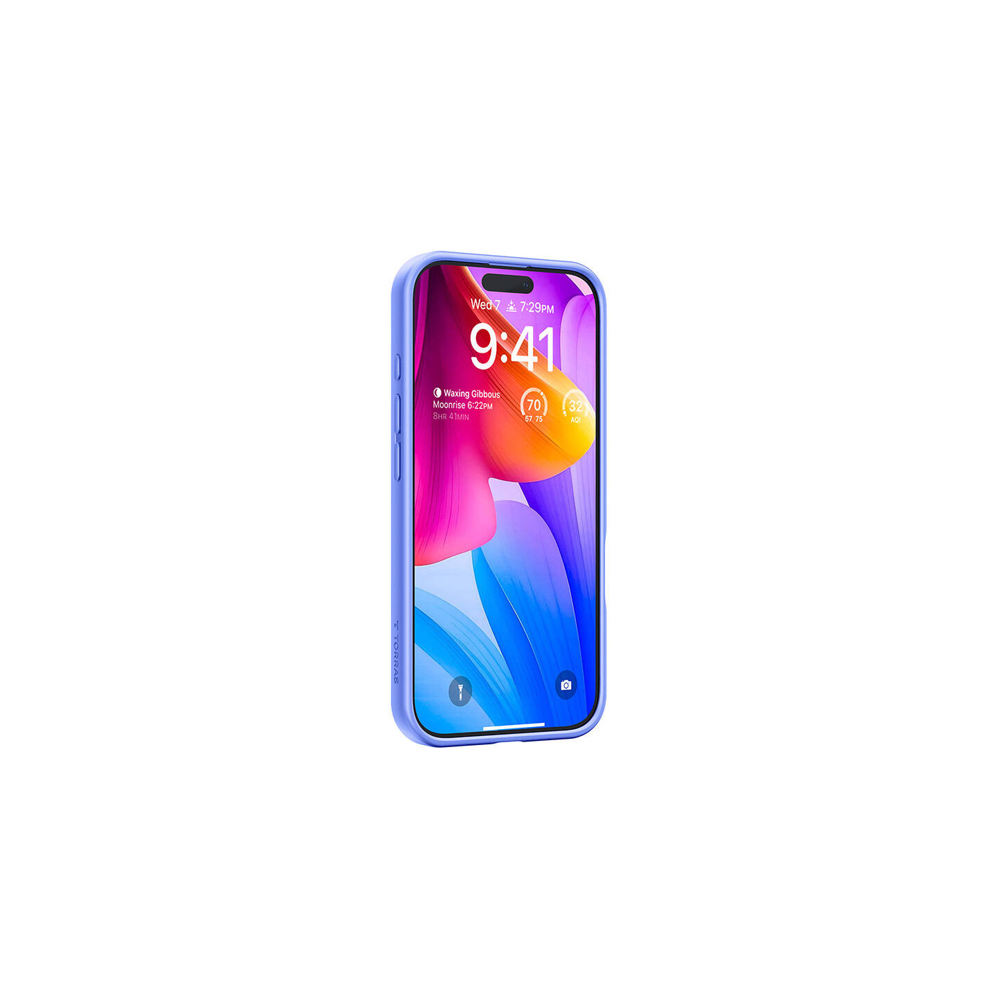 Torras Ostand Pro Case for iPhone 16 (Blue)