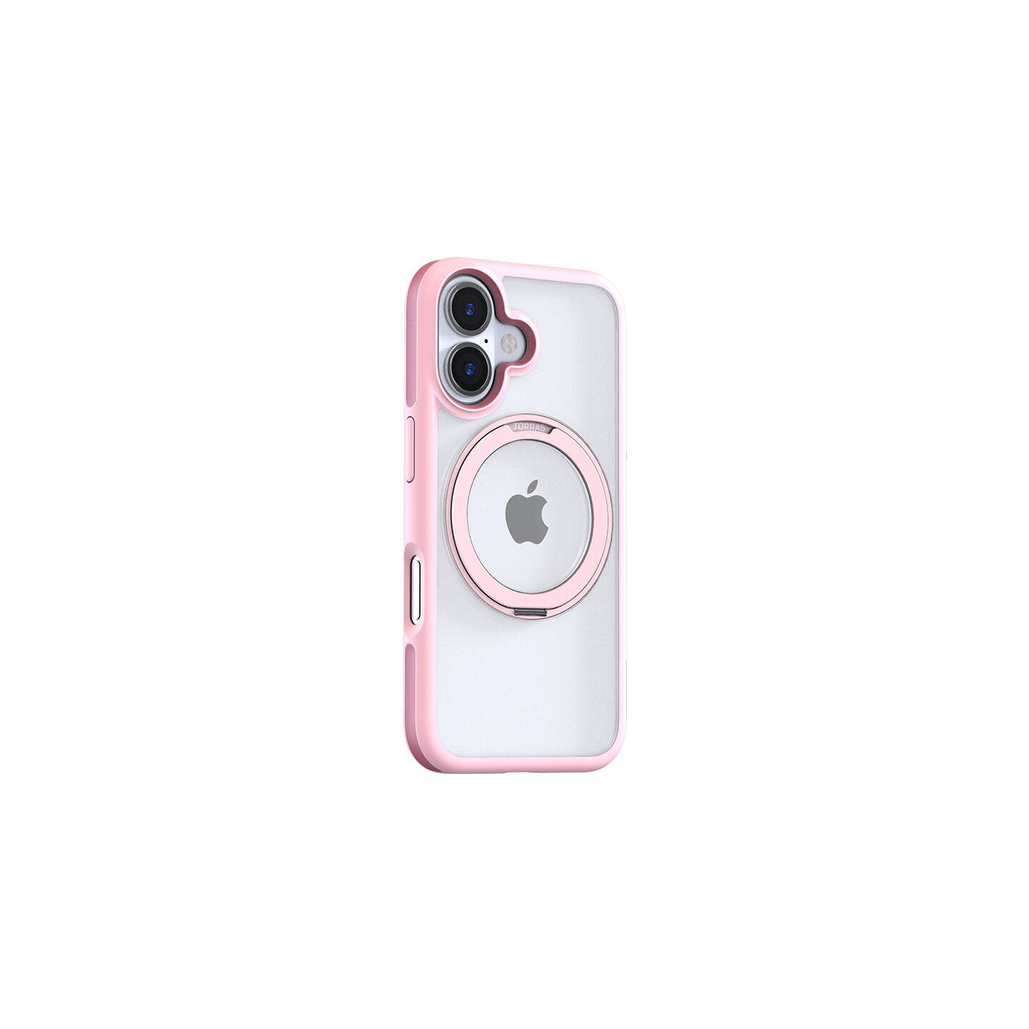 Torras Ostand R Fusion Case for iPhone 16 (Pink)