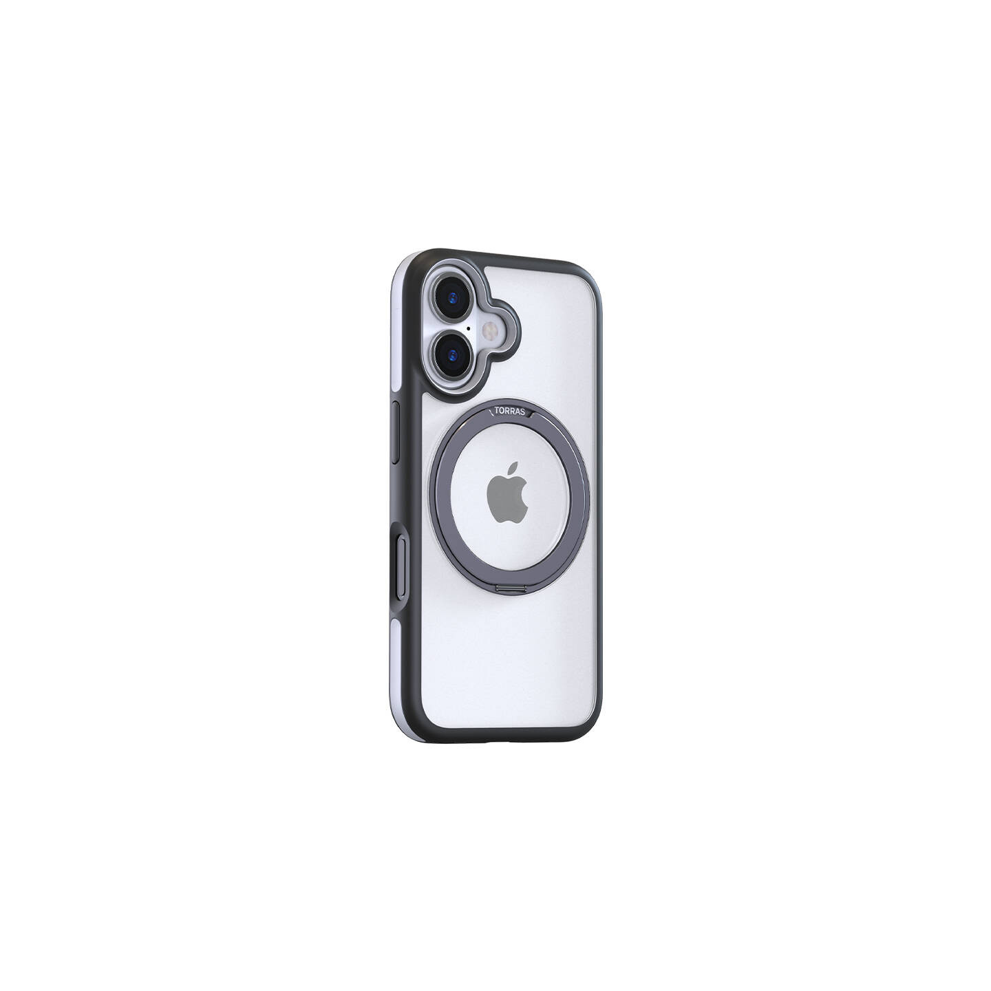 Torras Ostand R Fusion Case for iPhone 16 (Black)