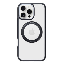 Torras Ostand R Fusion Case for iPhone 16 Pro (Black)