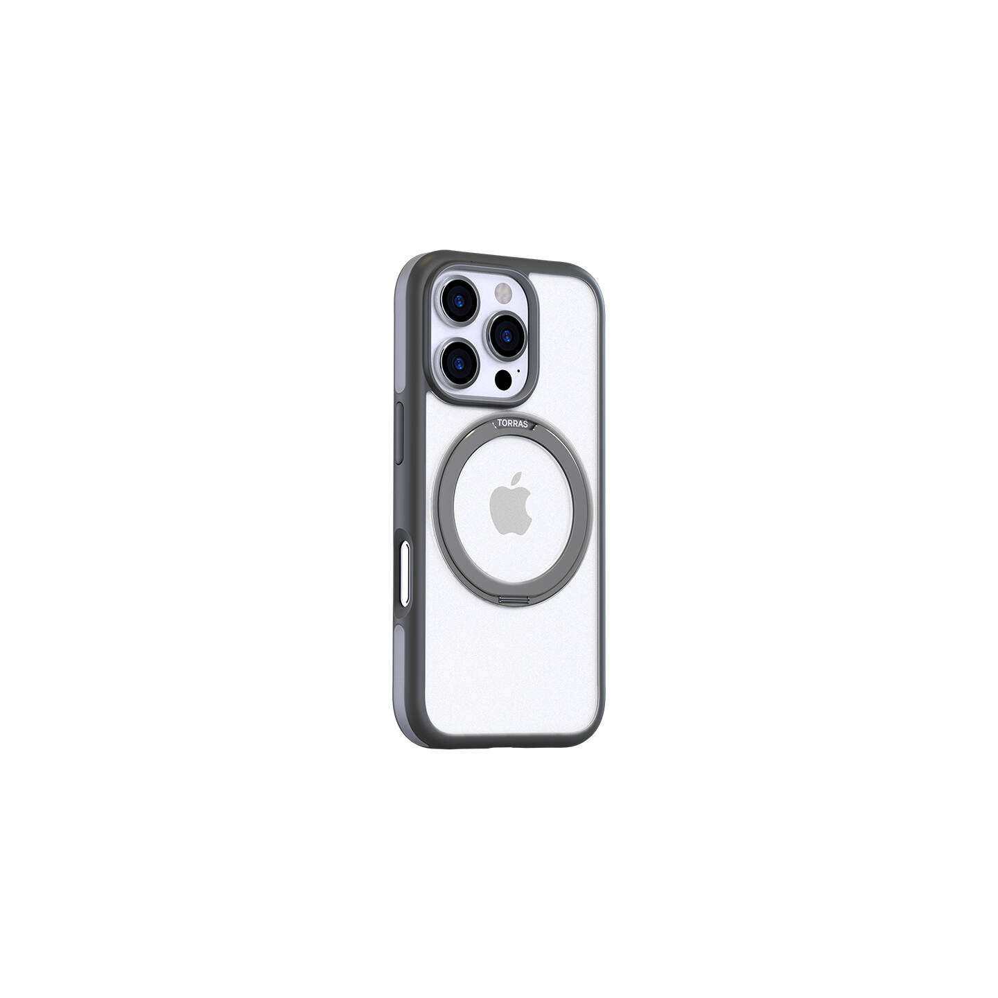 Torras Ostand R Fusion Case for iPhone 16 Pro Max (Gray)