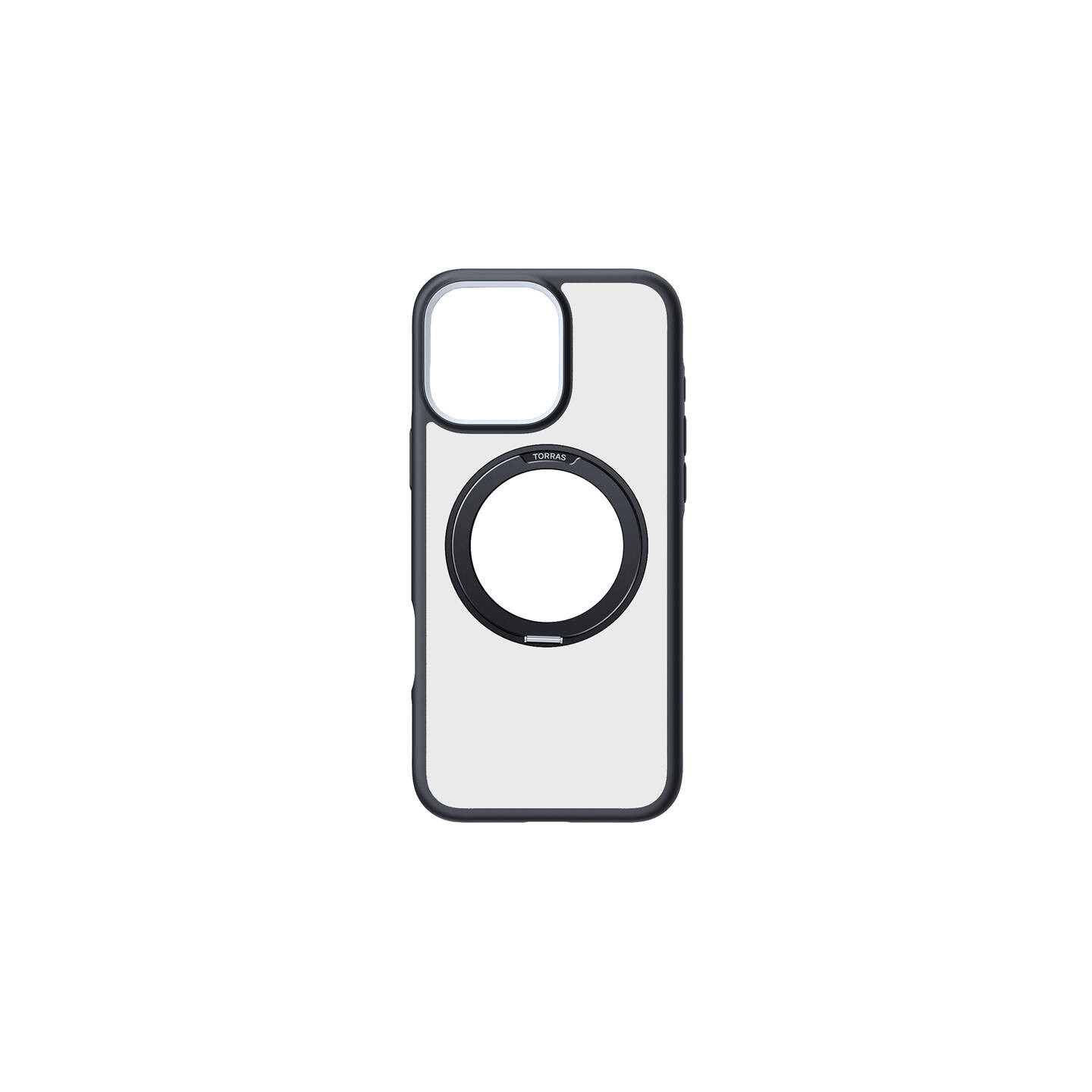Torras Ostand R Fusion Case for iPhone 16 Pro Max (Black)