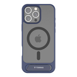 View product Torras Pstand Series Case for iPhone 16 Pro (Blue)