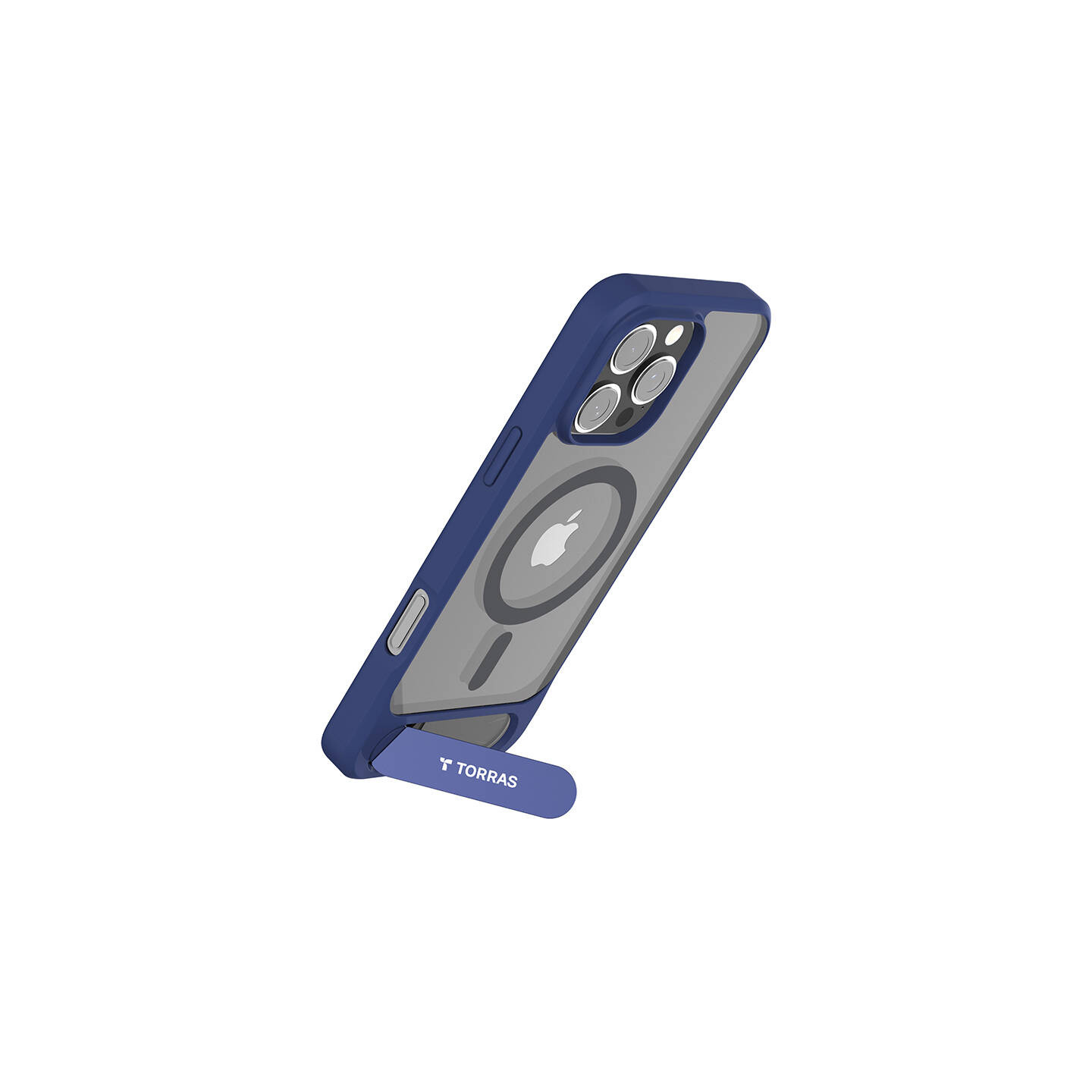 Torras Pstand Series Case for iPhone 16 Pro (Blue)
