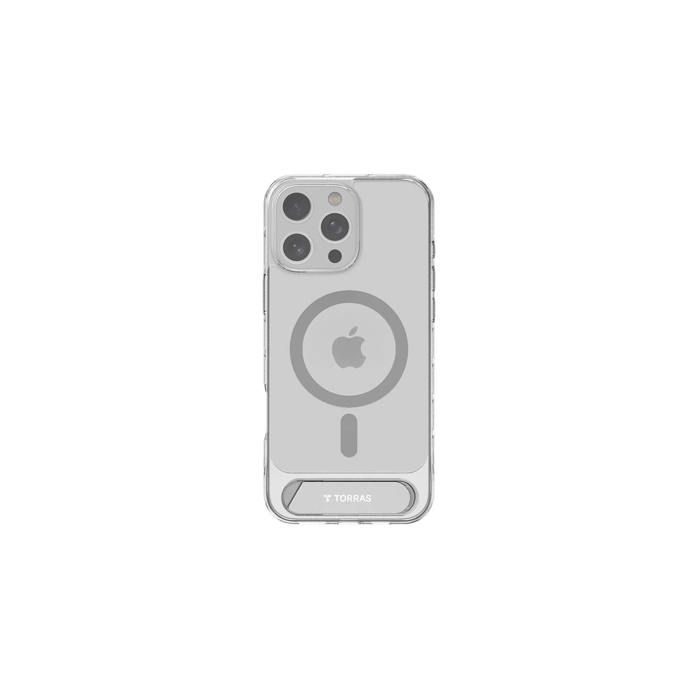 Torras Pstand Series Case for iPhone 16 ProMax (clear)