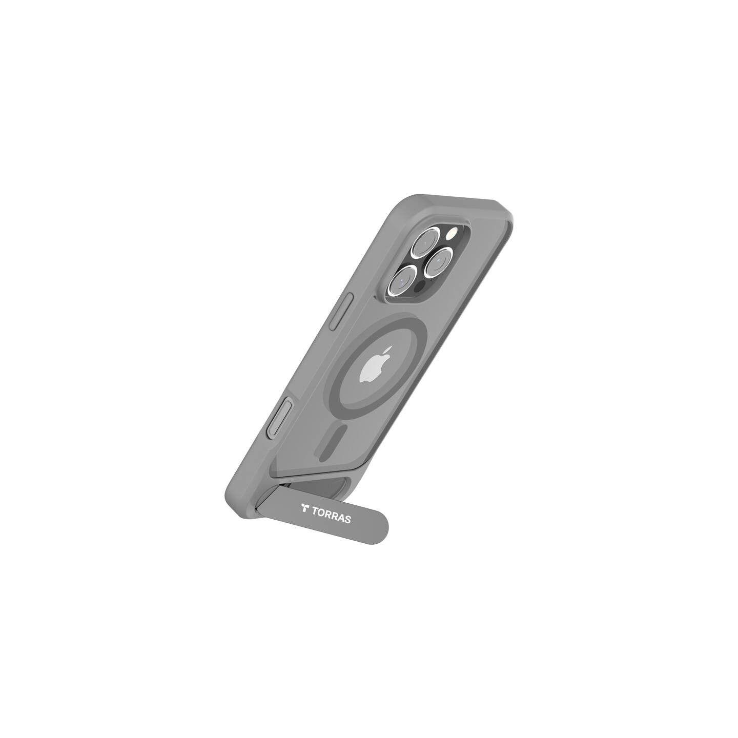 Torras Pstand Series Case for iPhone 16 Pro Max (gray)