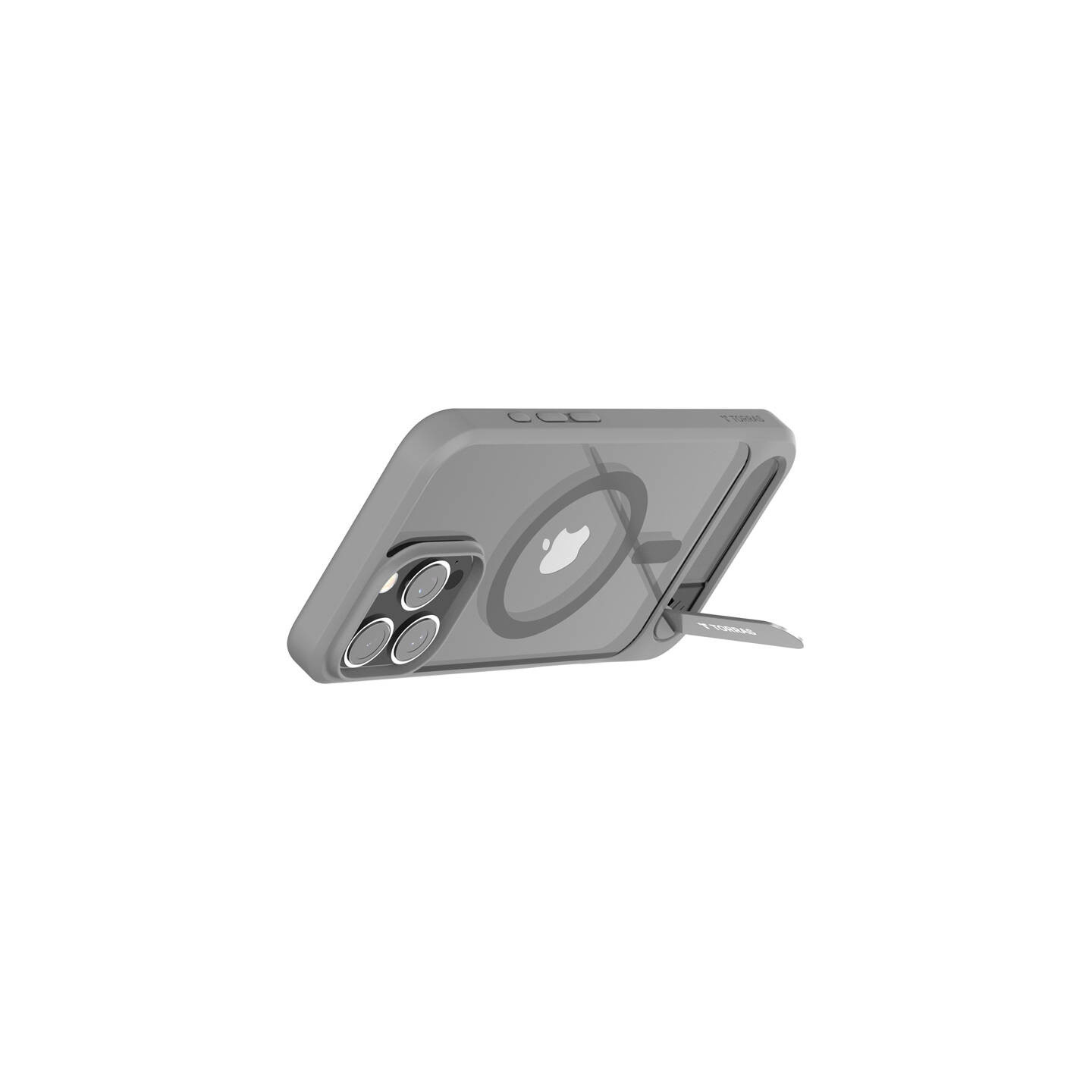 Torras Pstand Series Case for iPhone 16 Pro Max (gray)