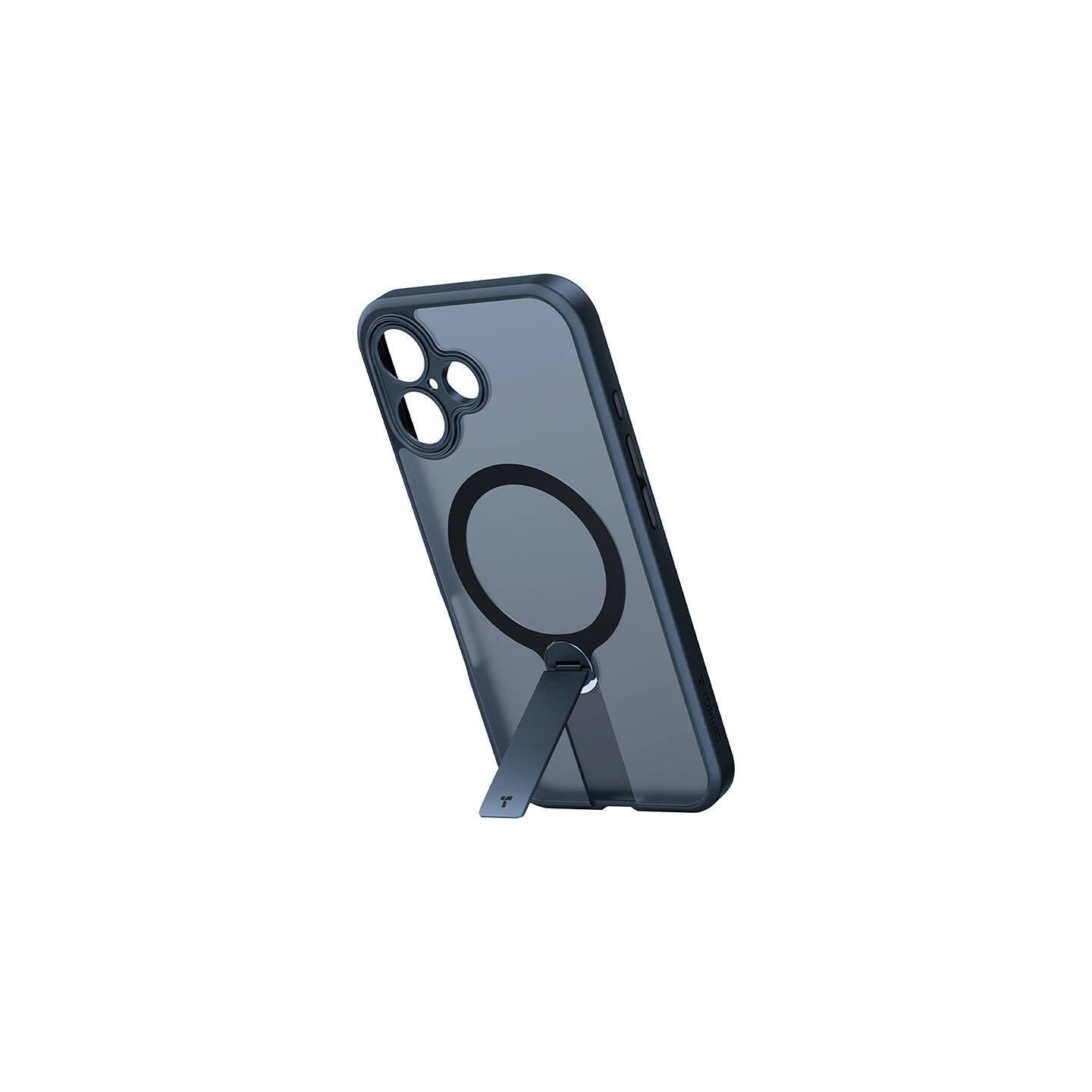 Torras Pstand Spin Case for iPhone 16 (Black)