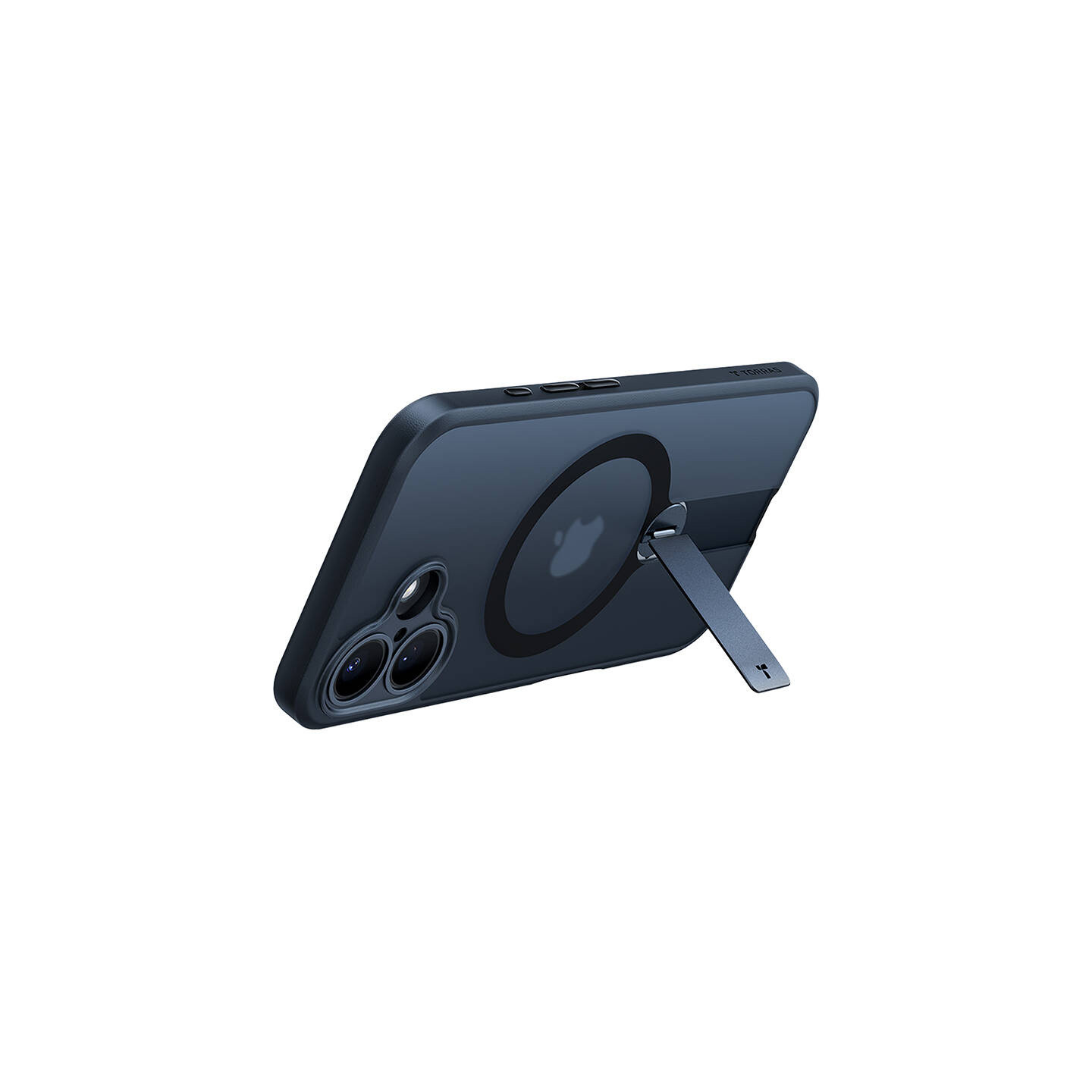 Torras Pstand Spin Case for iPhone 16 (Black)