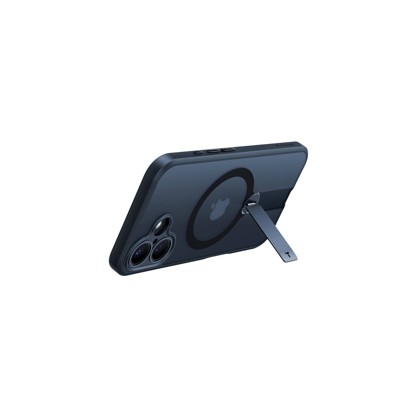 Torras Pstand Spin Case for iPhone 16 Plus (Black)