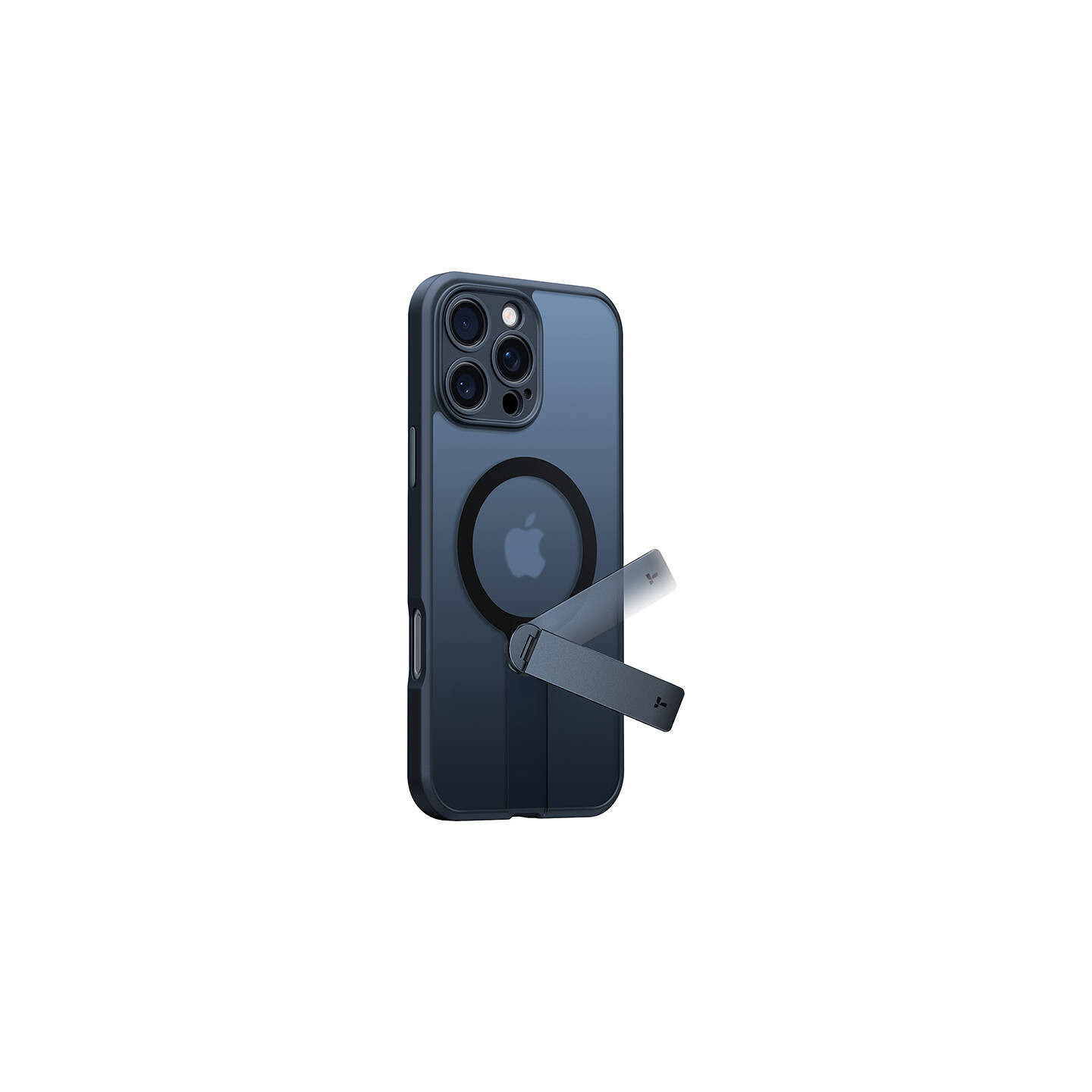 Torras Pstand Spin Case for iPhone 16 Pro (Black)