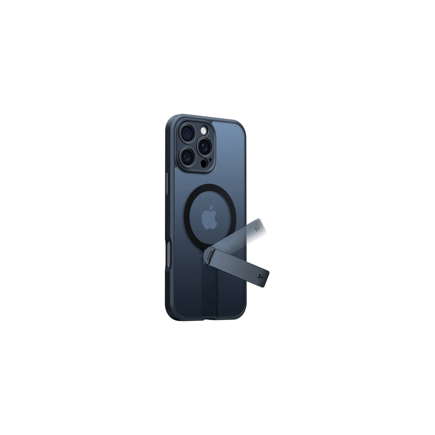 Torras Pstand Spin Case for iPhone 16 ProMax (Black)