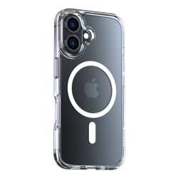 View product Torras Diamond-Mag Series Case for iPhone 16 Plus (Transparent)