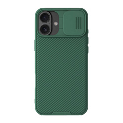View product Nillkin CamShield Pro iPhone 16 Plus Case (green)