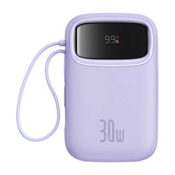 View product Baseus QPow 2 10000mAh 30W 2xUSB-C powerbank (purple)
