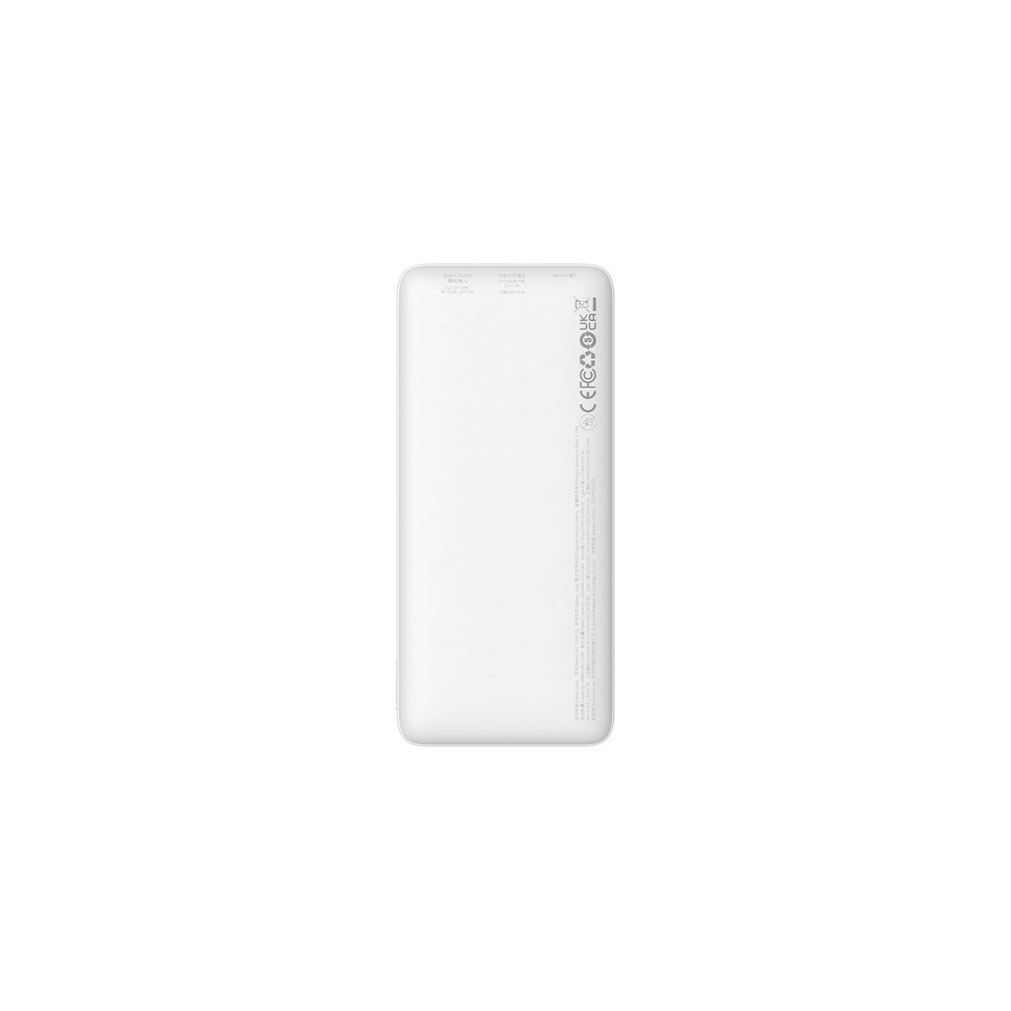 Baseus Airpow 10000mAh 20W powerbank (white)