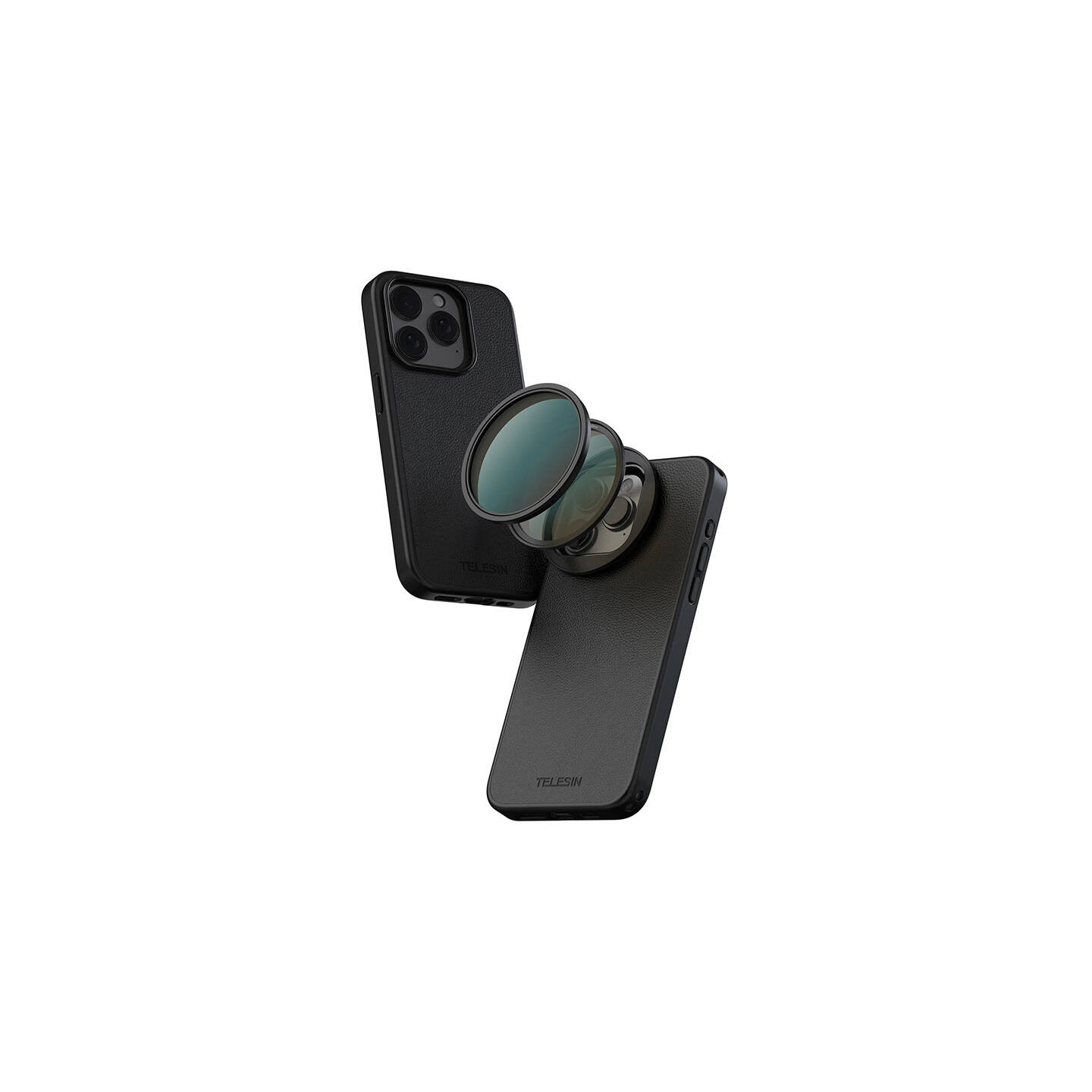 Telesin magnetic filter frame case for iPhone 15 Pro