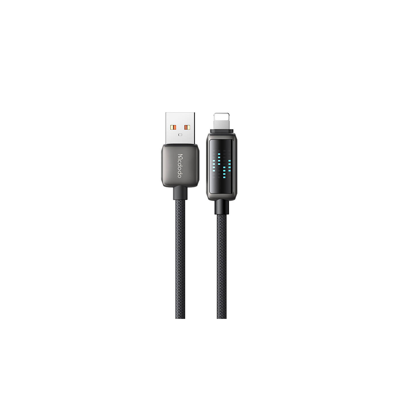 Mcdodo CA-5250 USB-A to Lightning cable, LED display, 1.2m
