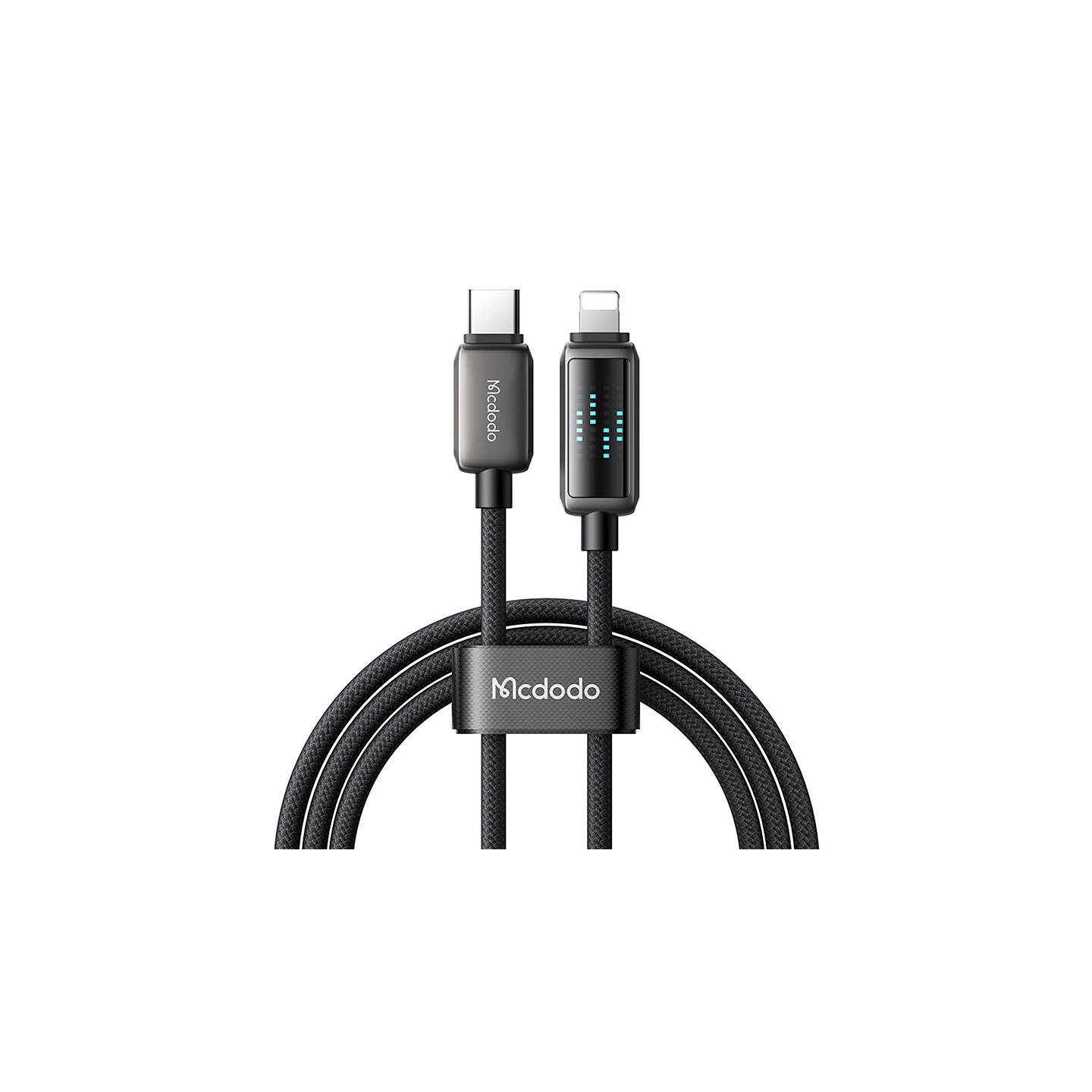 Mcdodo CA-2630 USB-C to Lightning cable, 36W, LED display, 1.2m