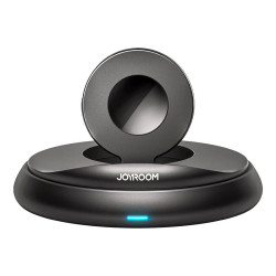 View product Joyroom JR-W12 wireless foldable watch charger (black)