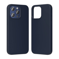View product Vention KUFL0-30 Silicone Case for iPhone 15 Pro (blue)