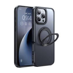 View product McDodo PC-4933 MagSafe case for iPhone 16 Pro Max with stand (black)
