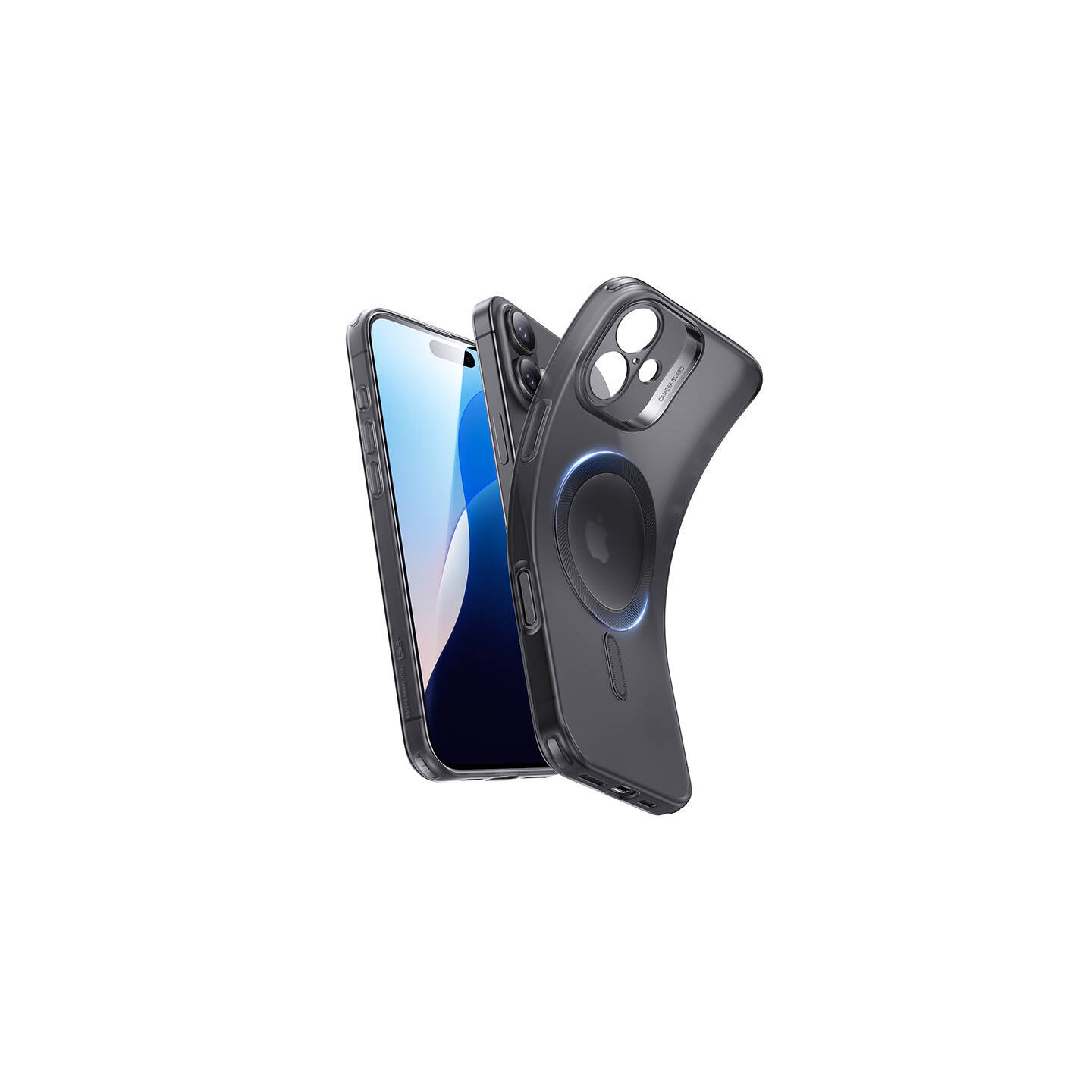 Zero Clear (HaloLock) ESR case for iPhone 16 Plus (black)